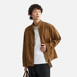 Stylish High-End Pure Cotton Workwear Jacket