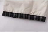 French Retro College Style Plaid Jacket