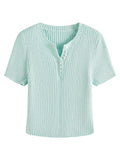 Women Casual Retro Summer Slim Fit T-Shirt