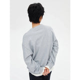 Comfortable Round Neck Embroidered Letter T-Shirt