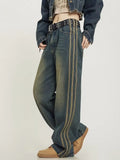 Y2k Retro Vintage High Waist Wide Leg Jeans