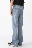 High Waist Flare Denim Pants Jeans