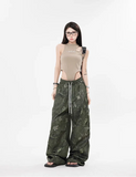 Women Cute Streetwear Trendy Tie Dye High Waist Pants