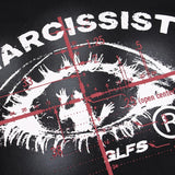 Graphic Eye Print Loose Cotton Short Sleeve T-Shirt