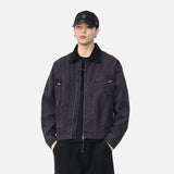 Y2K Cityboy Style Washed Denim Jacket