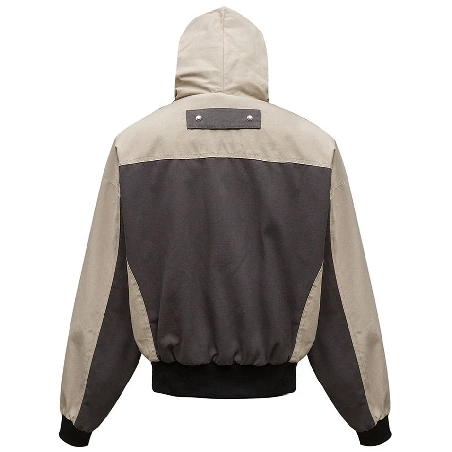 Winter Thick Fox Fur Collar Parkas Windbreaker Jacket