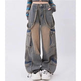 Stylish High Waist Wide Leg Baggy Jeans