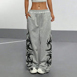 Trendy High Waist Loose Sports Sweatpants