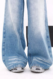 Soft Girl Comfort Wide-Leg Jeans