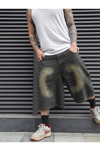 Y2k Baggy Reverse Washed Jorts