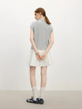 Women Youthful Summer Sporty Linen Blend T-Shirt