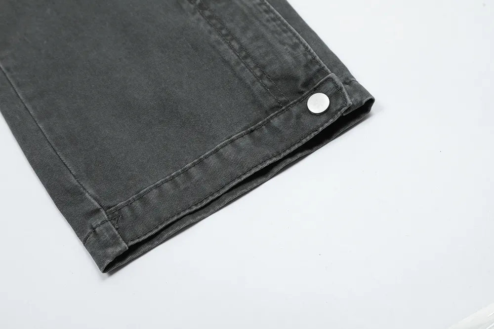 Denim Cargo Pants