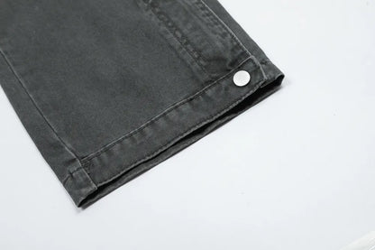 Denim Cargo Pants