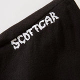 Skeleton Print Embroidery Varsity Jacket
