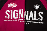 Contrast Color Signals Sports T-shirt