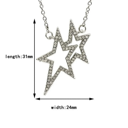 Y2K Star Pendant Necklace