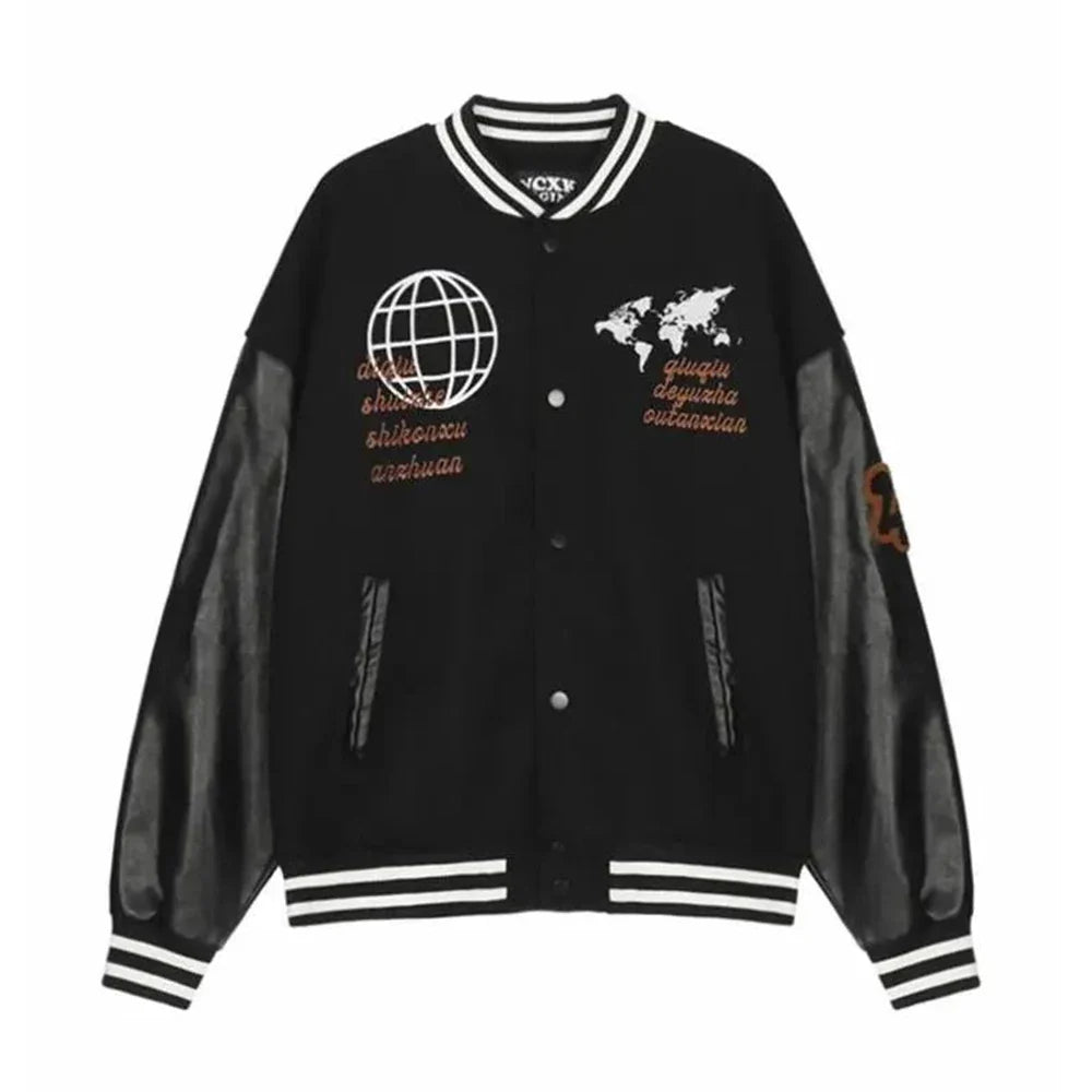 Retro American Style Baseball Versatile Jacket