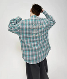Premium Y2K Oversized Casual Stripe Button Shirt