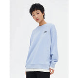 Comfortable Round Neck Embroidered Letter T-Shirt