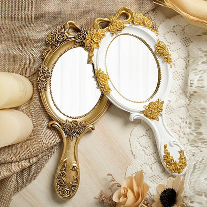 Vintage baroque Hand Mirror