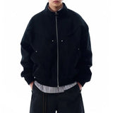 Japanese Style Loose Fit Workwear Casual Jacket