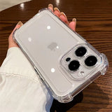 Shockproof Transparent Clear iPhone Case