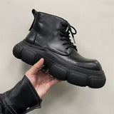 Extra Height Thick Bottom British Classic Shoes