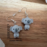 Koala Bear Resin Gift Her Earring