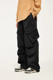 Pleated Baggy Cargo Pants