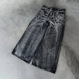 Gothic Retro Oversized Baggy Fit Jeans