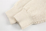 Elevated Cozy Color Block Patchwork Knit Sweater