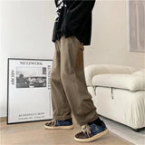 Model wearing the brown Cargo Chic Pants