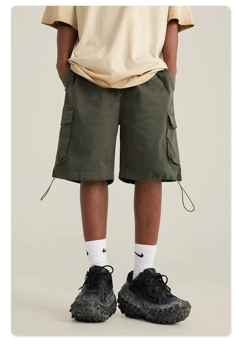 Vintage Washed Cargo Shorts