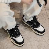 Black Thick Sole Sneakers