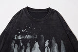 Crowded Ghosts Long Sleeve T-shirt
