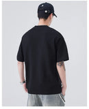 Versatile Heavyweight Henley Neck T-Shirt
