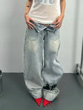 Chic High Waist Loose Streetwear Jeans