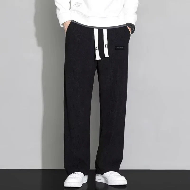 Corduroy Wide Leg Pants with Pants