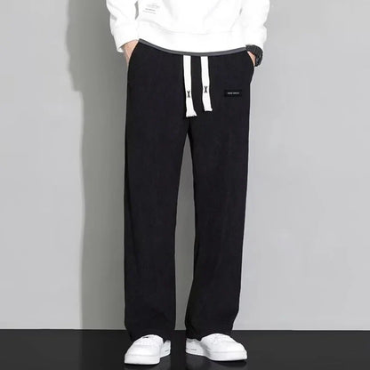 Corduroy Wide Leg Pants with Pants