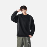 Y2K Retro Patchwork Heavyweight Sweatshirt
