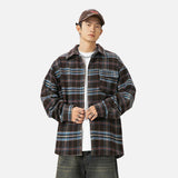 Versatile Plaid Casual Long Sleeve Shirt