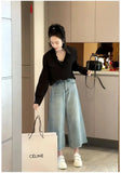 Elevated Light Colors High Waist Wide Jeans