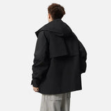 Stylish Pockets Hooded Mountaineering Windbreaker Jacket