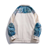Embroidered Streetwear Bomber Jacket