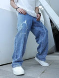 Y2K Thunderbolt Denim Jeans