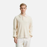 Insulated Slim Fit Knitted Polo Sweater