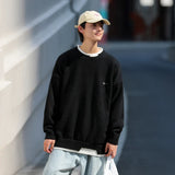 Cozy Fake Two-Piece Matching Knitwear Sweater