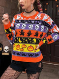 Halloween Decoration Pumpkin Sweater