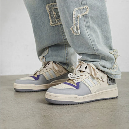 Smiley Strap Kicks Sneakers