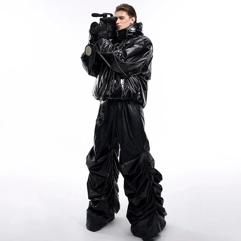 Luxury Winter Glossy Comfy AF Padded Jacket